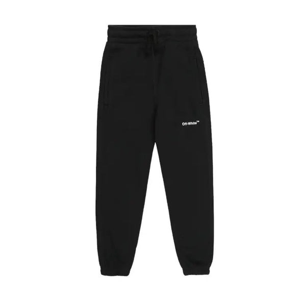 Pantalone Tuta RUBBER ARROW SWEATPANT BLACK WHITE