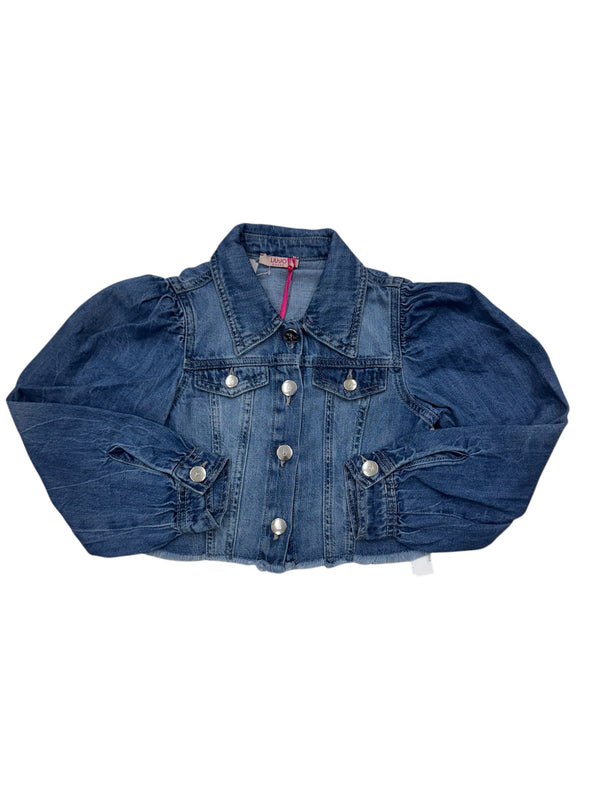 Giubbino di jeans lavaggio chiaro