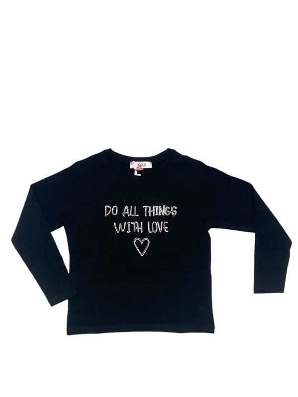 T-shirt maniche lunghe