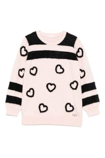 Maglione con cuoricini