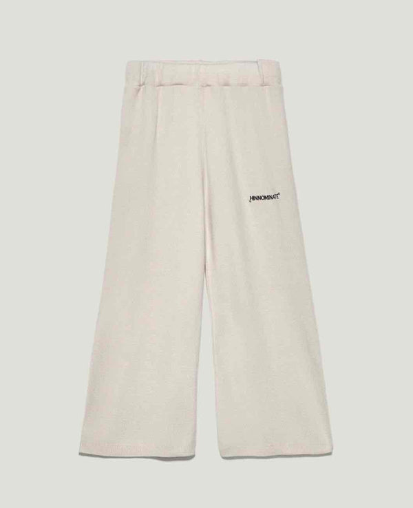 pantalone in lana con elastico