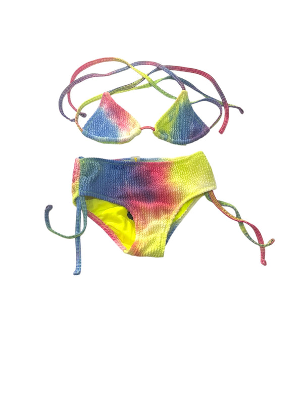 Costume a due pezzi multicolore