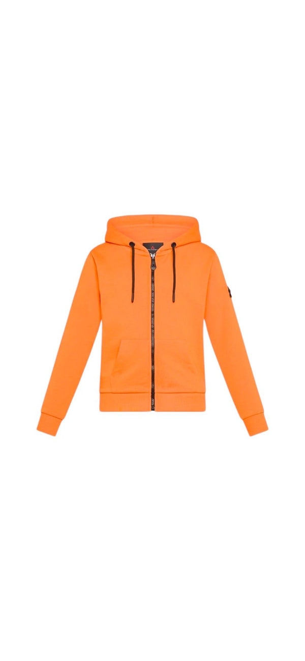 Felpa con zip e cappuccio