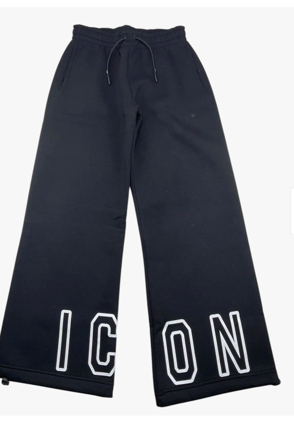 Pantaloni in felpa con scritto