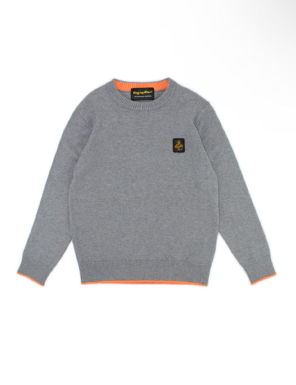 Maglia in lana girocollo