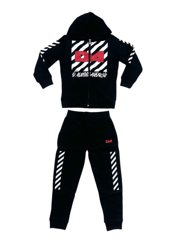 Completo tuta : felpa con cappuccio e pantalone