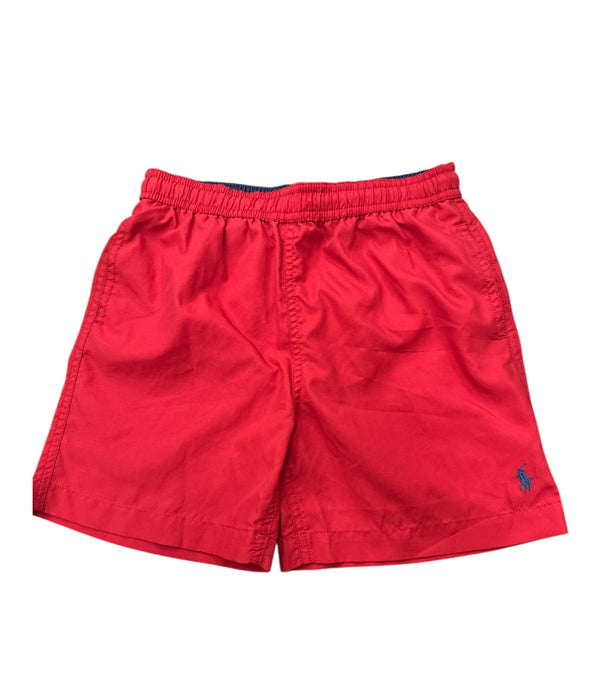 Costume a pantaloncino tinta unita con logo