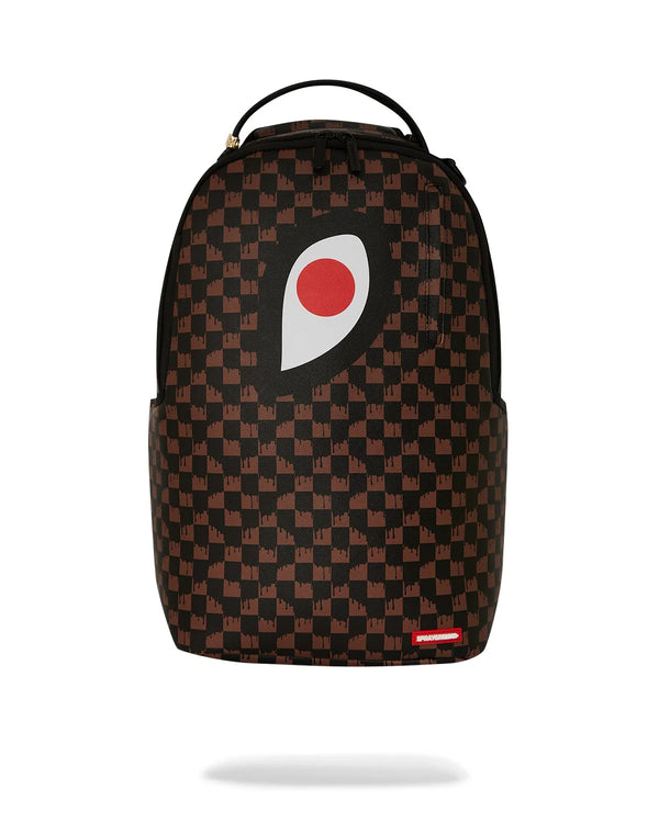 Zaino one eye brown check