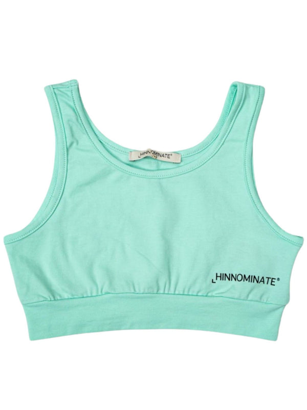 Top di cotone corto