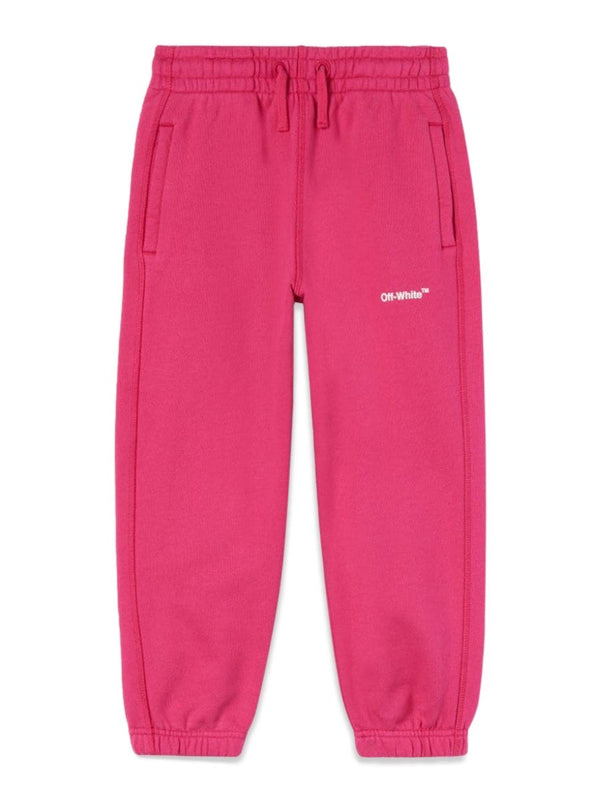 Pantalone Tuta RUBBER ARROW SWEAT PANT FUCHSIA WHITE