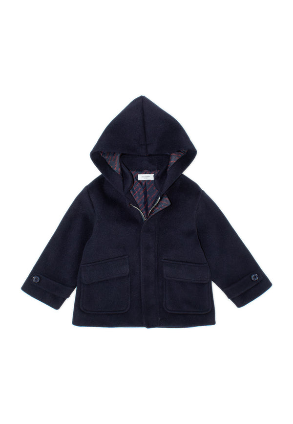 Cappotto con cappuccio