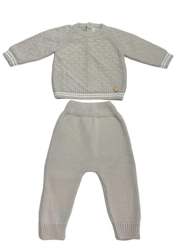 Tutina Spezzata con Pantalone in Filo di Cotone