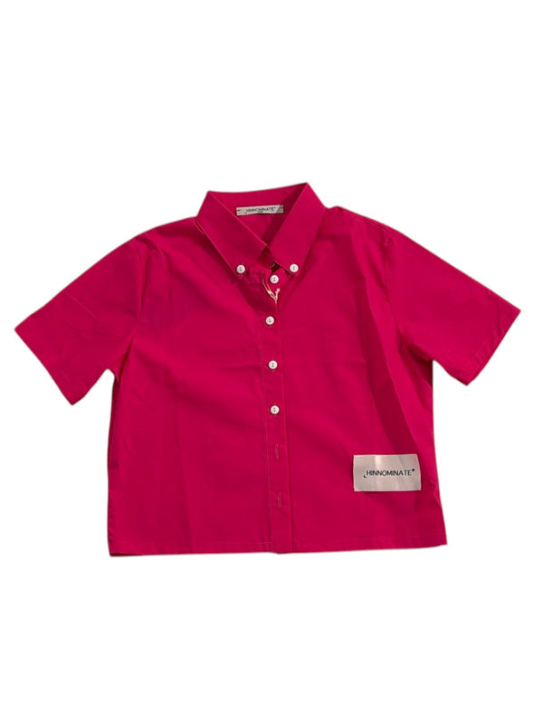 Camicia corta di cotone