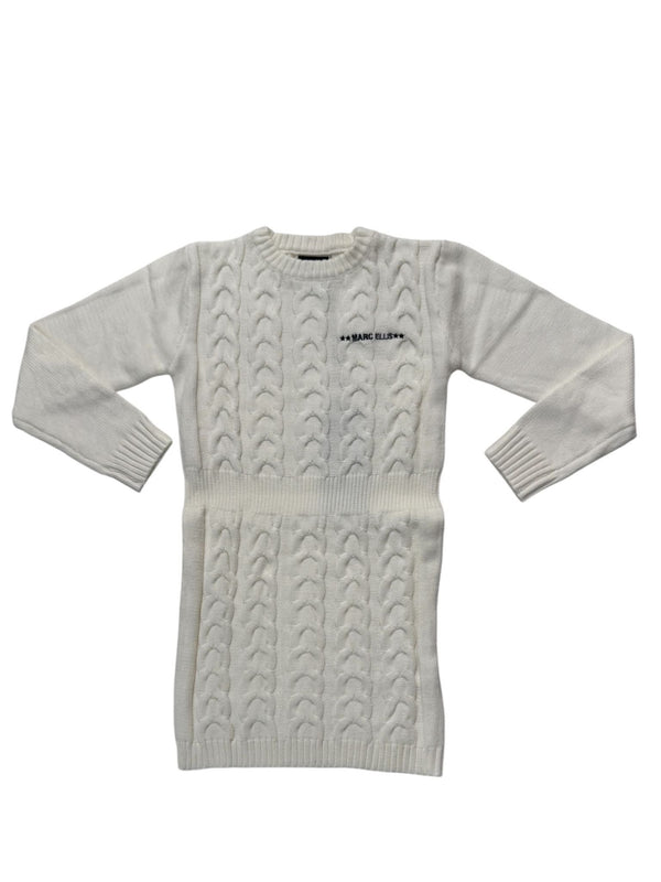 Abito a costine in lana