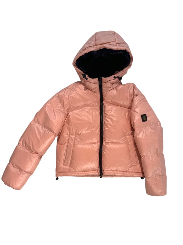 Giubbino corto con cappuccio