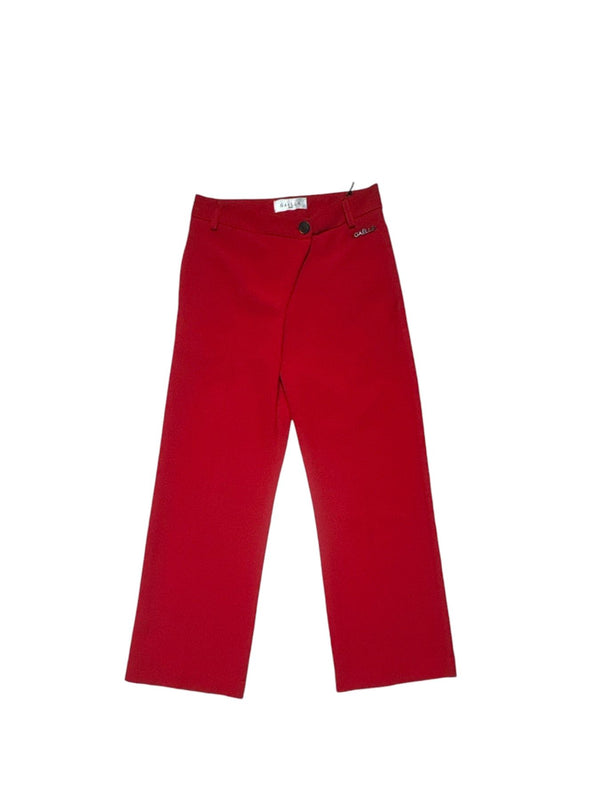 Pantalone con bottone