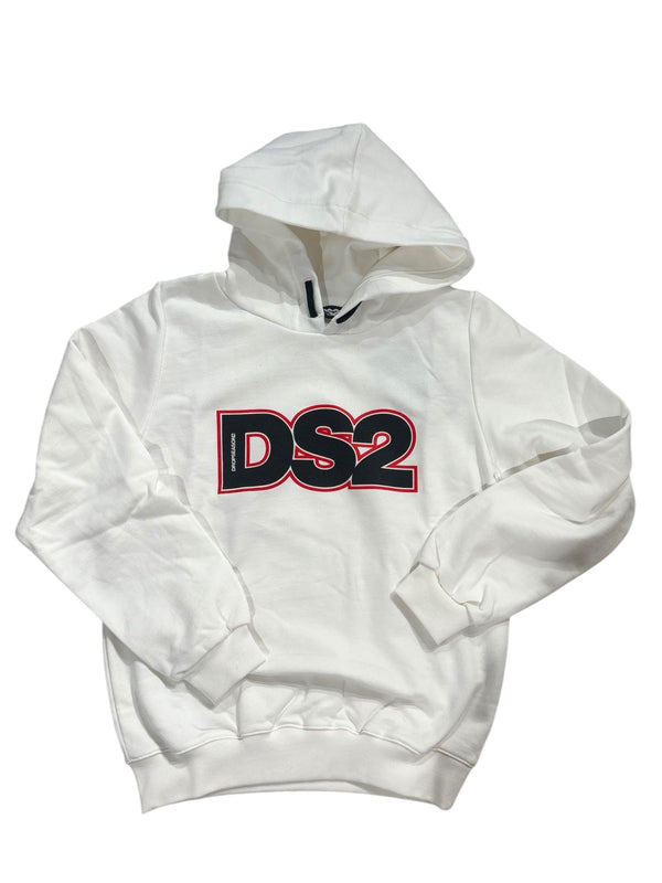 Felpa con cappuccio  con scritta grande