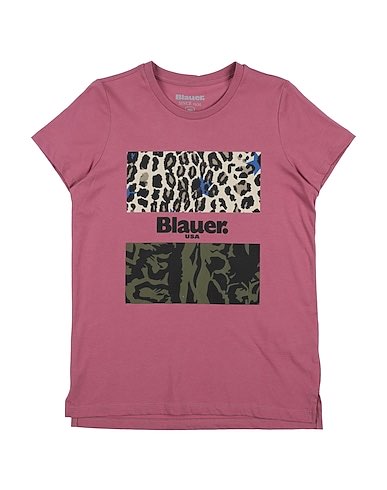 T-shirt mezza manica tinta unita con logo