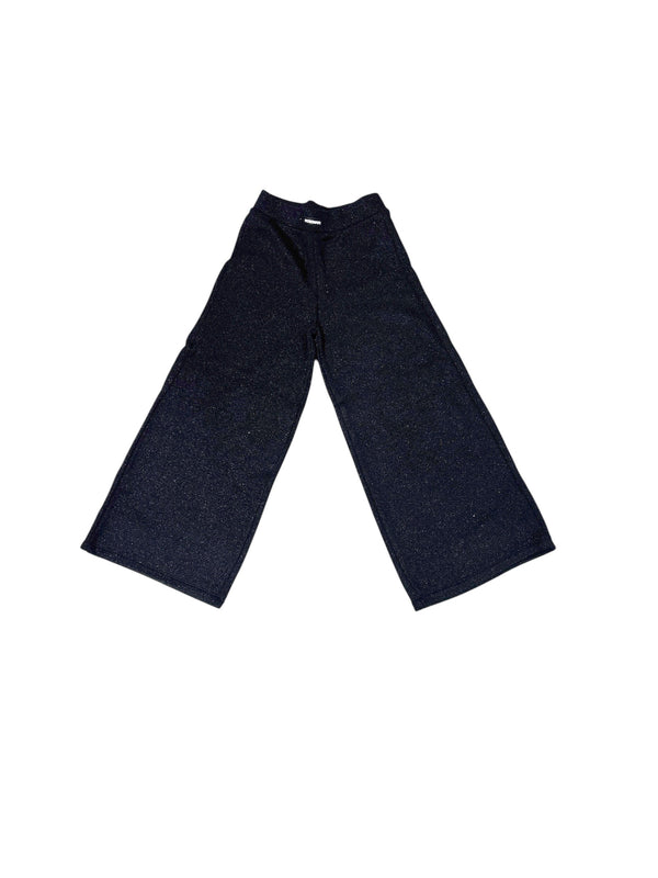 Pantalone in maglia glitter