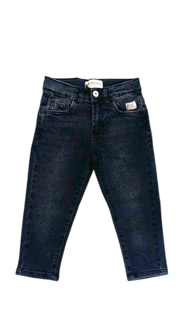 Jeans classico con logo dietro