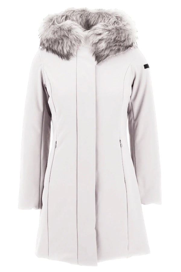 Giubbino con Cappuccio  Pelliccia Winter Long Fur Girl