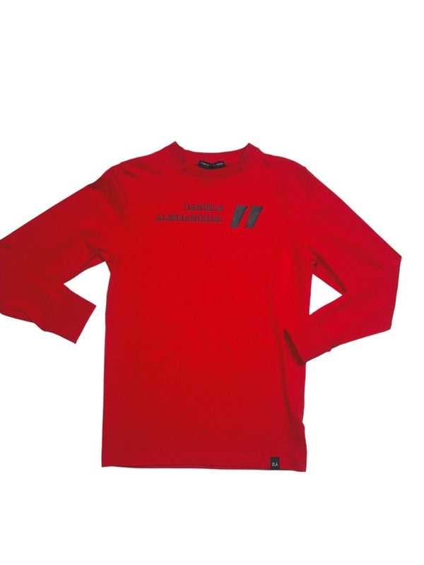 T-shirt con taschino maniche lunghe