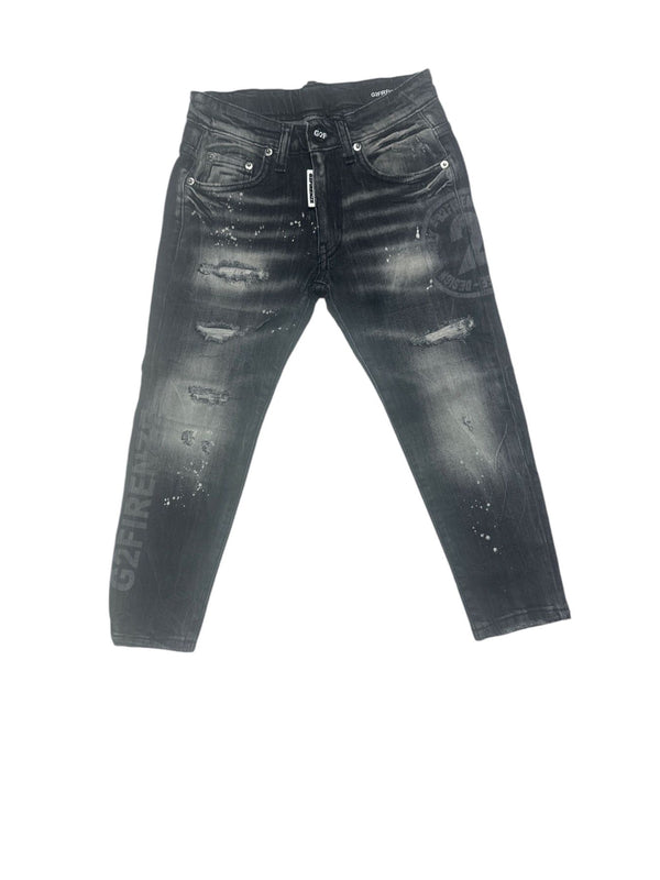 PANTALONE DENIM NERO