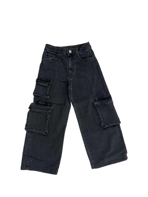 JEANS CARGO CON TASCONI