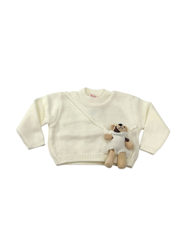 Maglione con orsetto