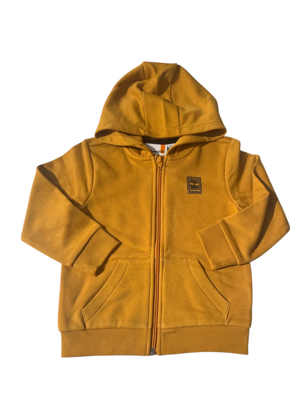 Felpa con zip e cappuccio