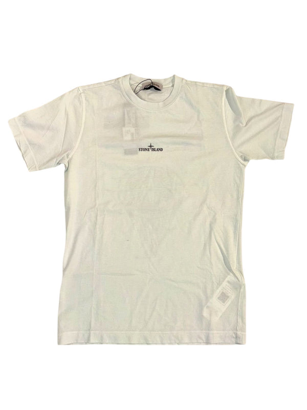 Shirt mezza manica di cotone con logo