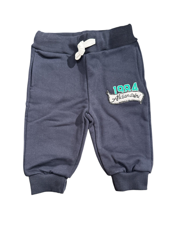 Pantalone di tuta con elastico doppio