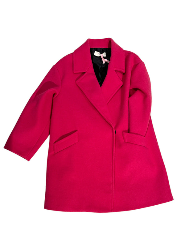 Cappotto con tasconi e doppio bottone