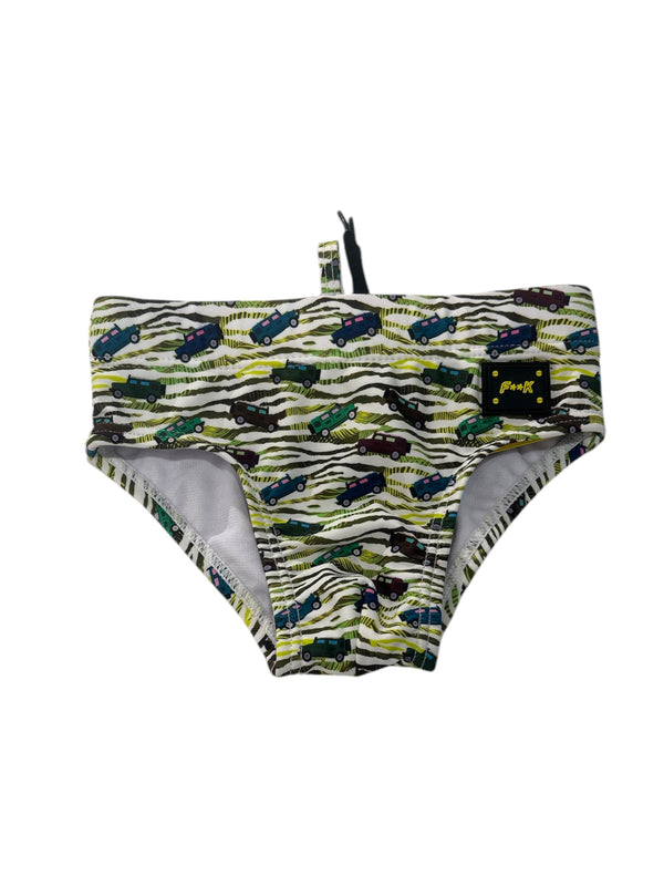 Costume a slip con disegni