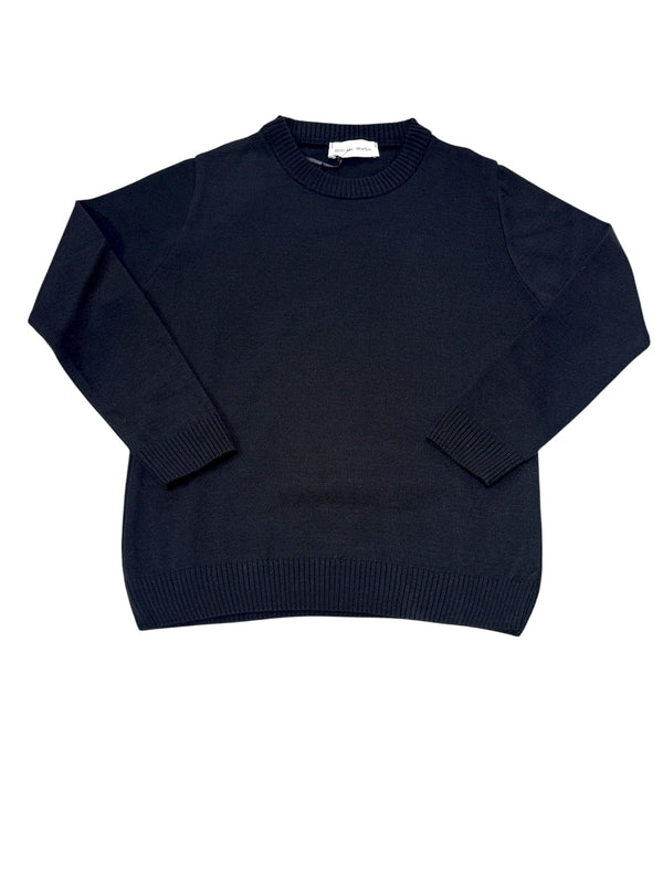 Maglioncino girocollo rasato