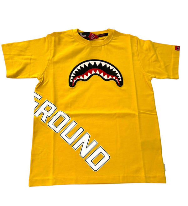 Shirt mezza manica con logo grande