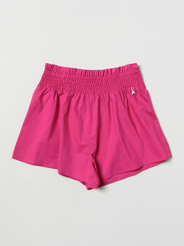 Short di cotone con molla