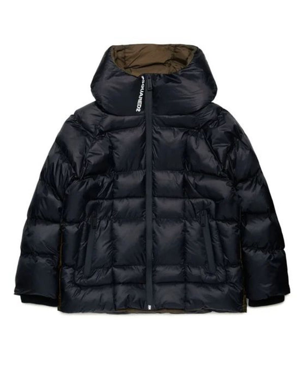 Giubbino imbottito con cappuccio