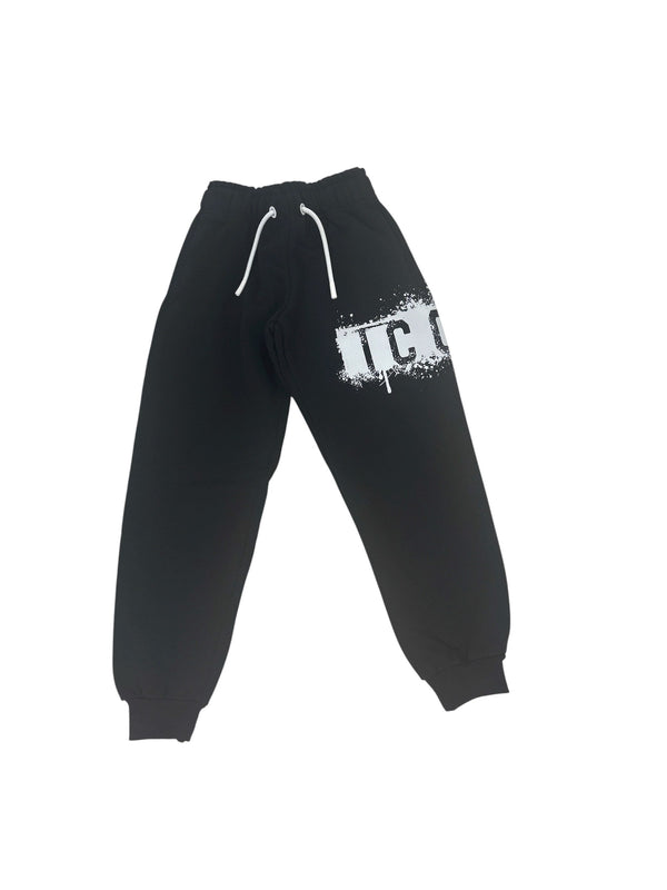 Pantalone in felpa con scritta