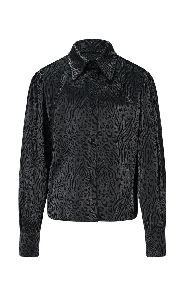 Camicia leopardata