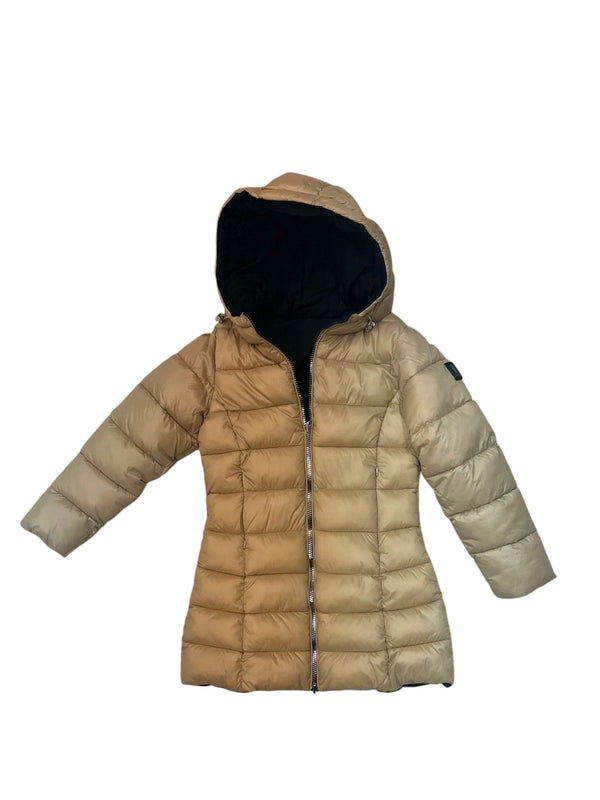 Giubbino Lungo Reversibile con cappuccio