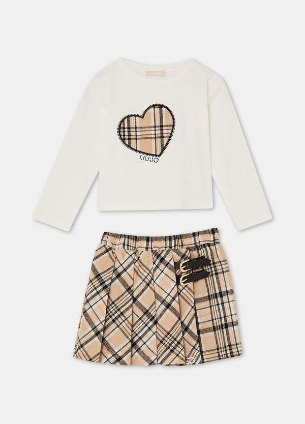 Completo gonna e t-shirt