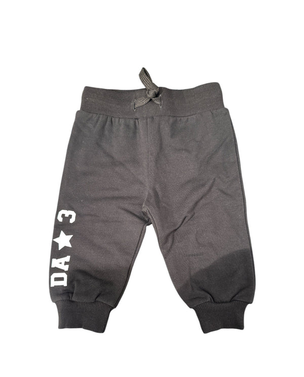 Pantalone di tuta con scritta laterale