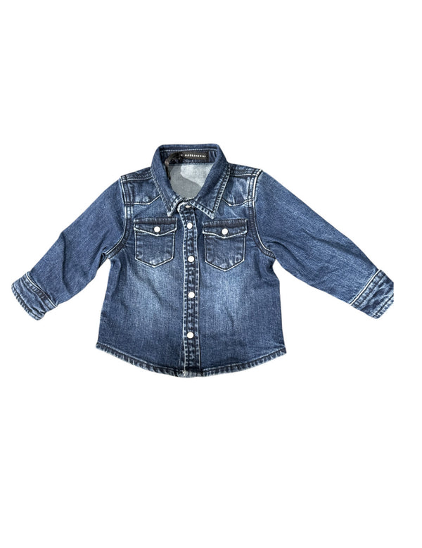 Camicia di jeans maniche lunghe