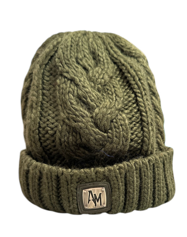 Cappello in lana intrecciato