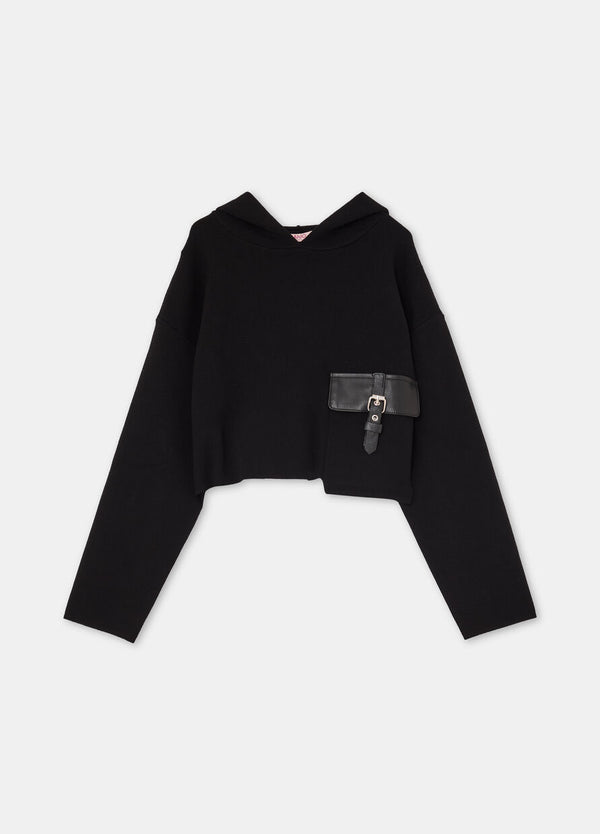 Maglione con cappuccio