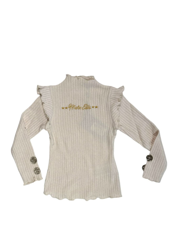 MAGLIONCINO CON BOTTONI SULLA MANICA