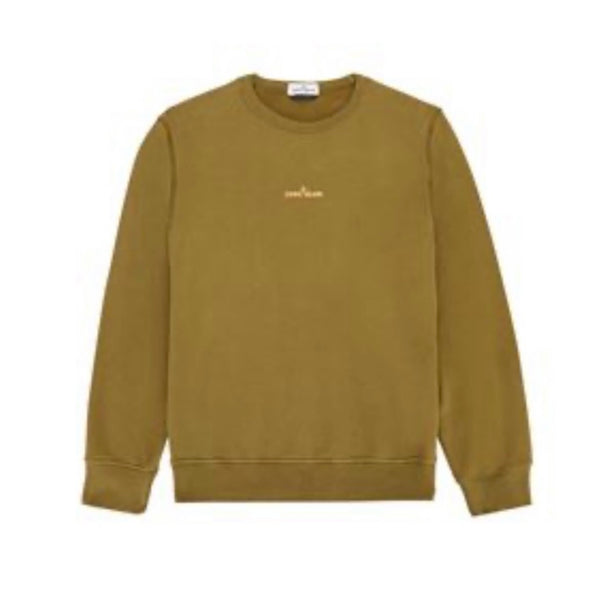 Felpa Scollo a Costine sul Petto Stampa Lucida