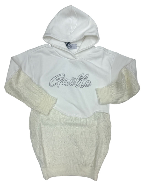 ABITO IN FELPA CON  CAPPUCCIO