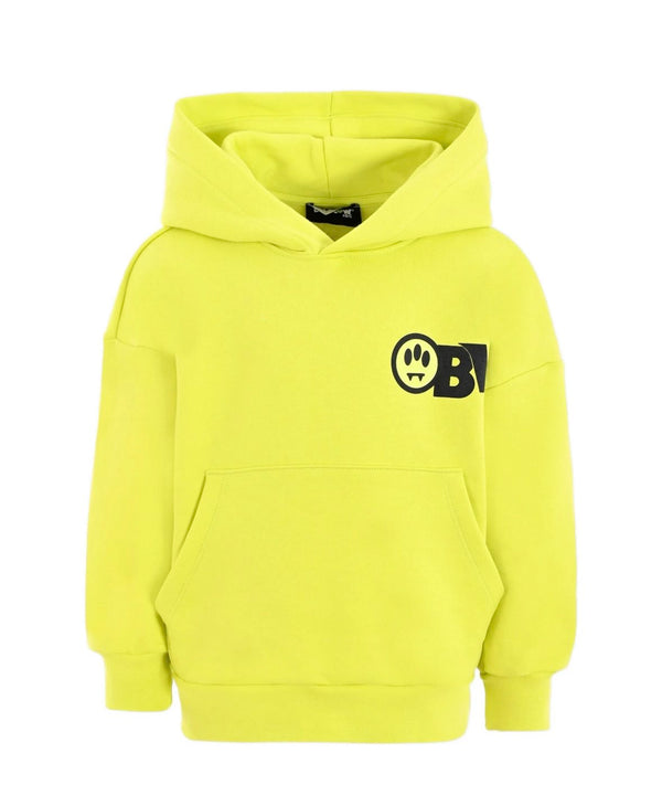 Felpa con cappuccio e logo